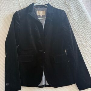 Banana Republic Black Velvet blazer